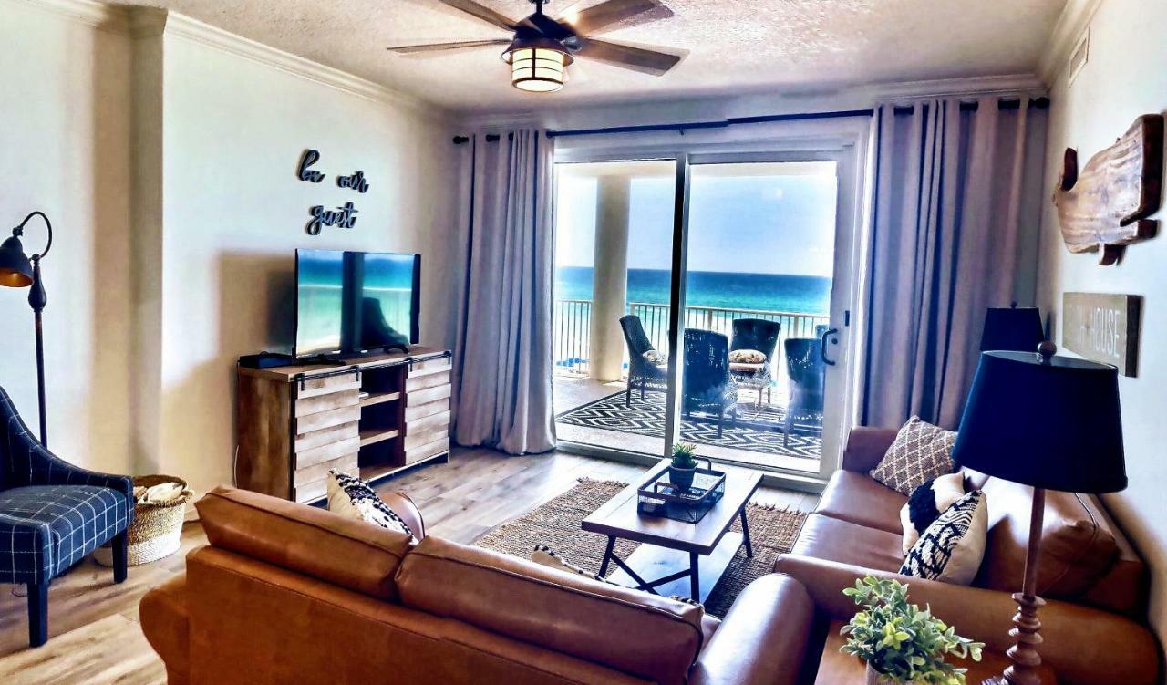 Barefoot Bliss - Beachfront Condo - Sleeps 12 Panama City Beach Eksteriør billede