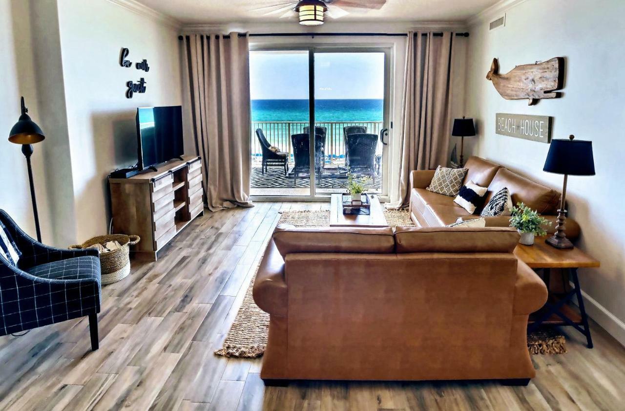 Barefoot Bliss - Beachfront Condo - Sleeps 12 Panama City Beach Eksteriør billede