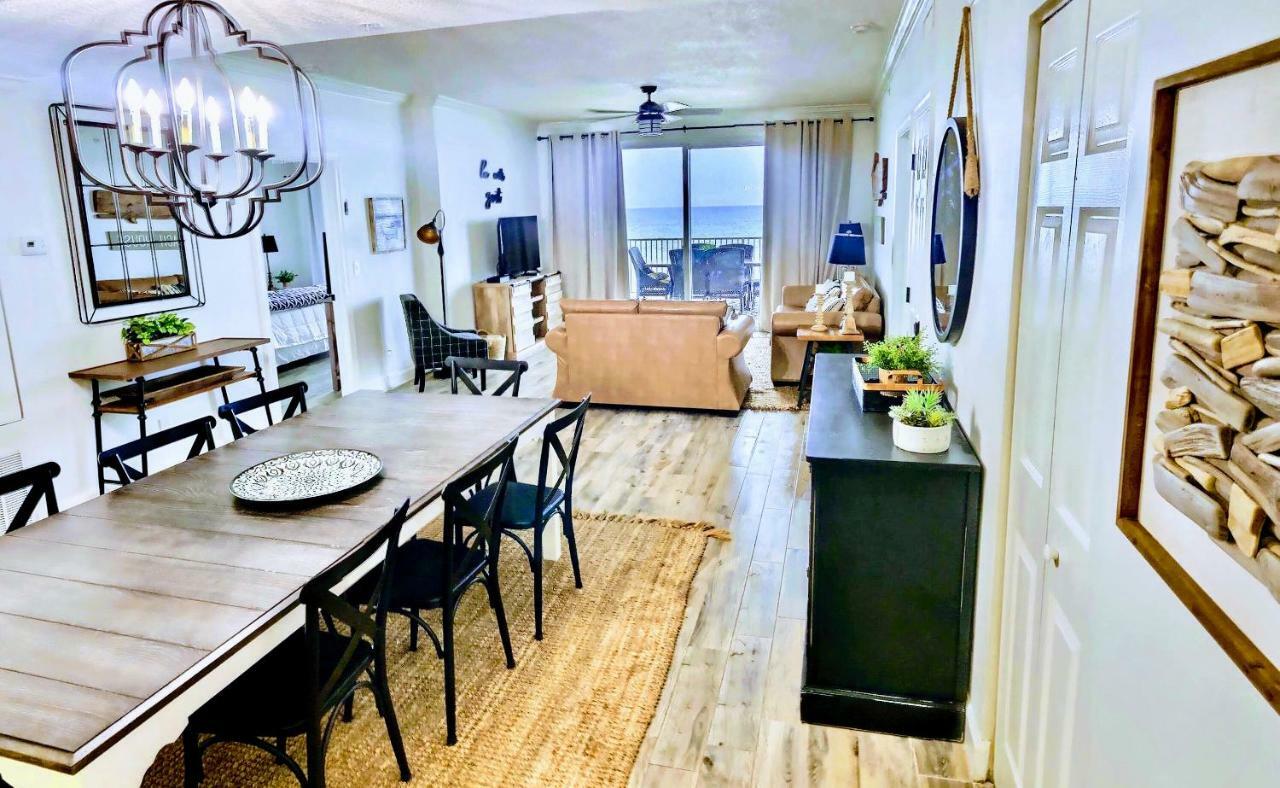 Barefoot Bliss - Beachfront Condo - Sleeps 12 Panama City Beach Eksteriør billede
