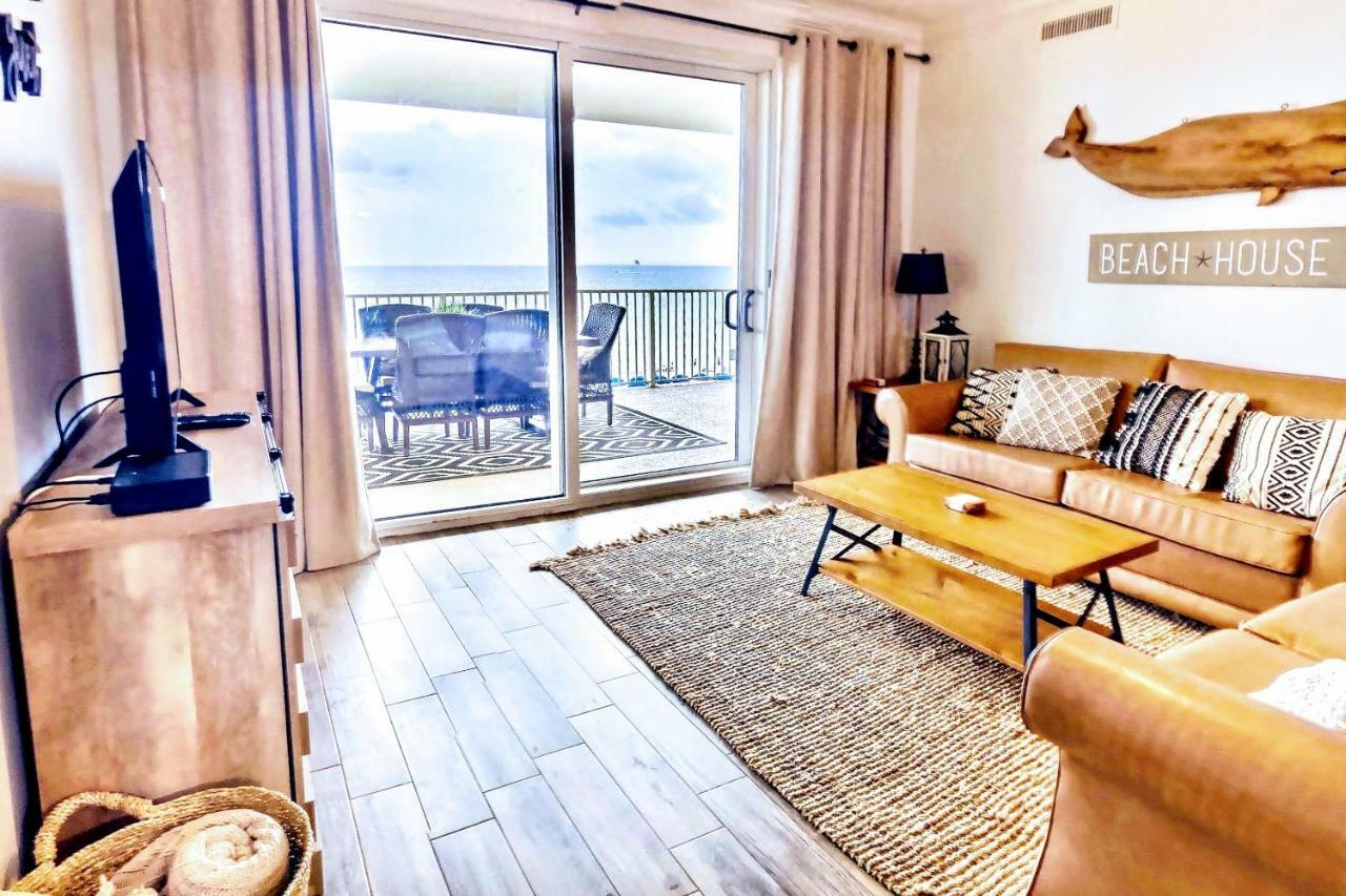 Barefoot Bliss - Beachfront Condo - Sleeps 12 Panama City Beach Eksteriør billede