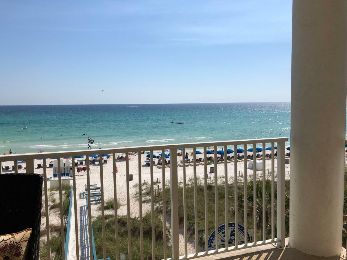 Barefoot Bliss - Beachfront Condo - Sleeps 12 Panama City Beach Eksteriør billede