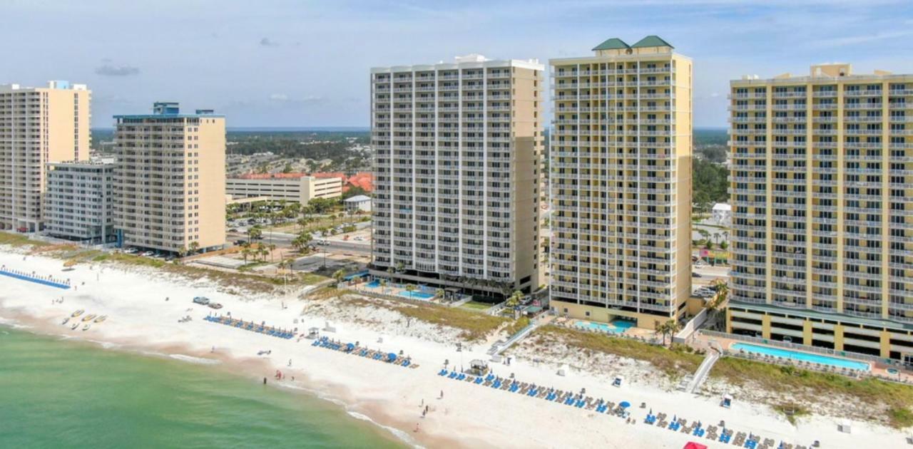 Barefoot Bliss - Beachfront Condo - Sleeps 12 Panama City Beach Eksteriør billede