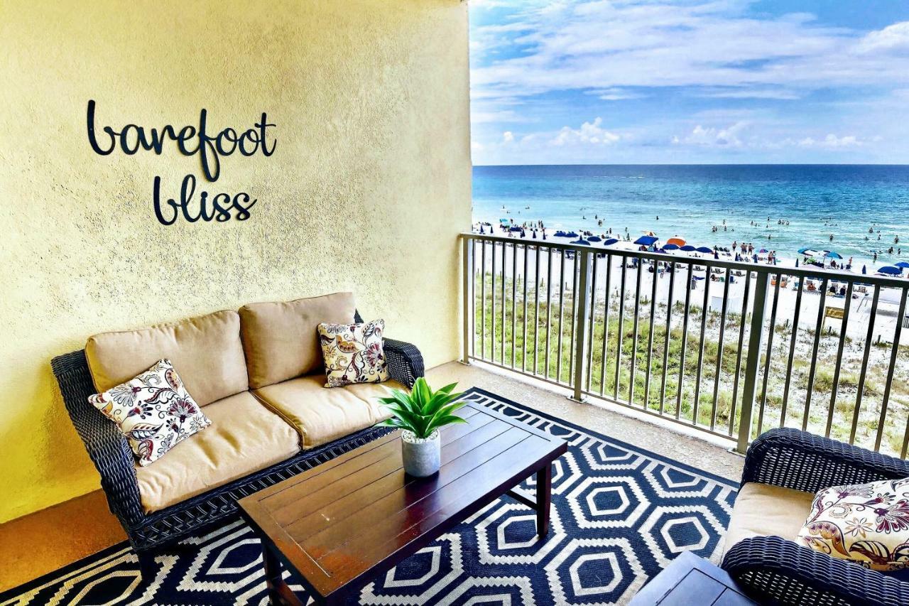 Barefoot Bliss - Beachfront Condo - Sleeps 12 Panama City Beach Eksteriør billede